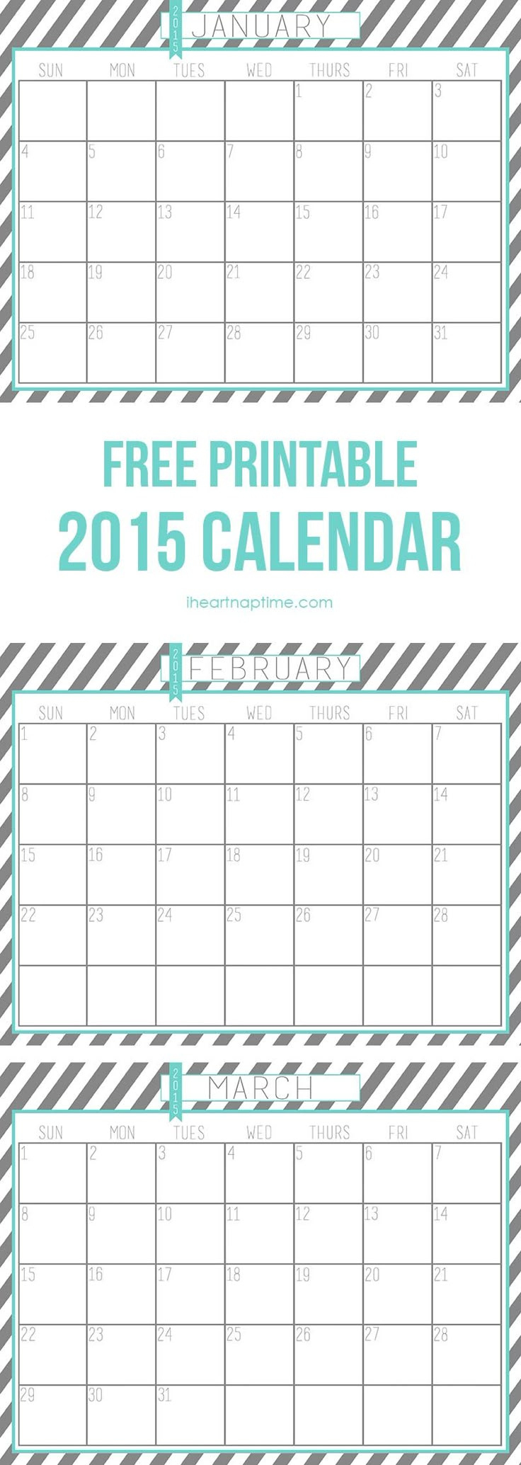 Free 2025 Printable Calendar Template - I Heart Naptime with regard to Naptime 2025 Calendar Printable
