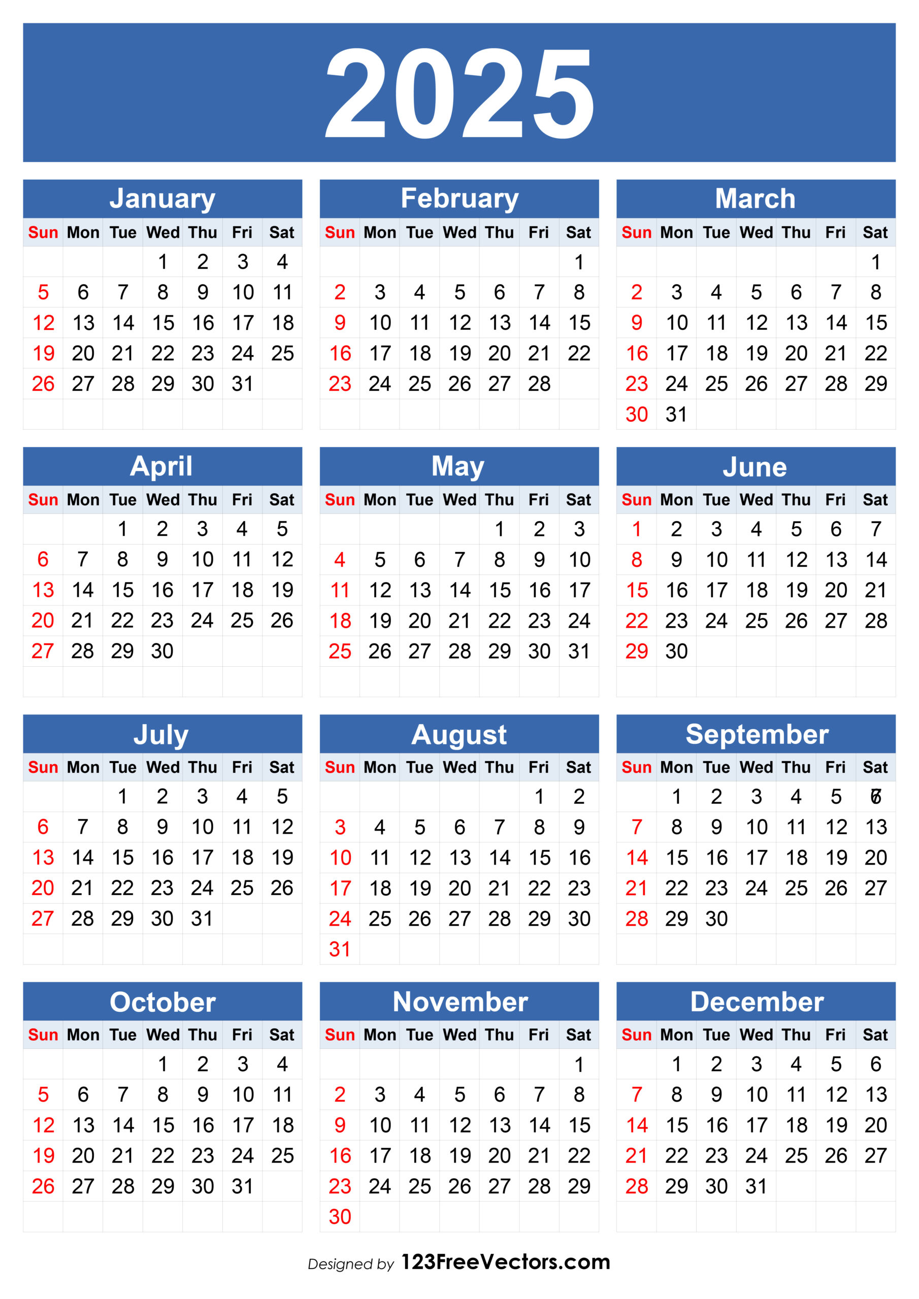 Free Download Free 2025 Calendar Template regarding Vintage Textures 2025 Calendar Printable
