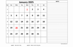 Free Download Printable Calendar 2025, Large Space For Appointment pertaining to Universe Astronomy 2025 Calendar Printable