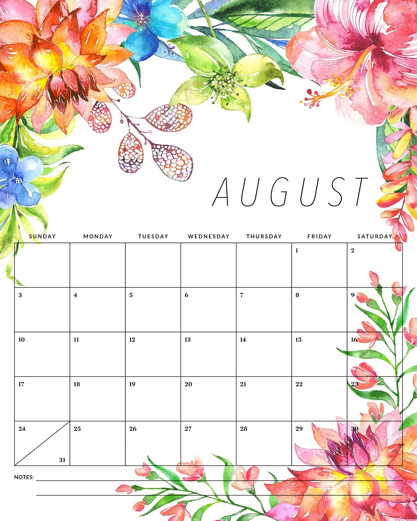 Free Printable 2025 Floral Calendar - The Cottage Market regarding Flowers 2025 Calendar Printable