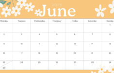 Free Printable, Custom June 2025 Calendar Templates | Canva intended for June 2025 Fillable Calendar