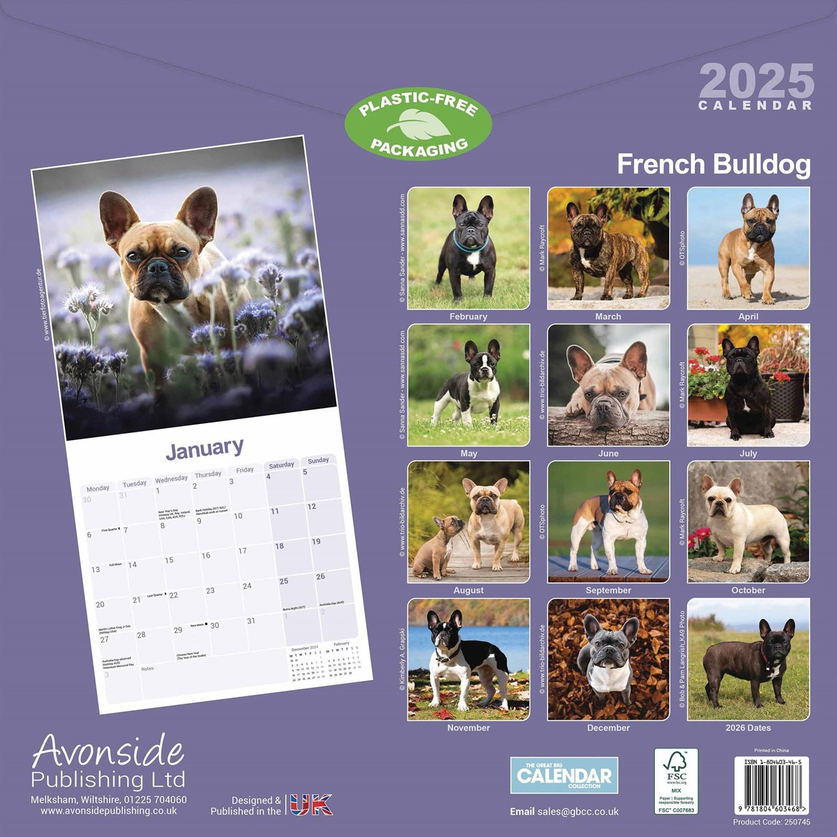French Bulldog Calendar 2025 throughout Just Bulldog Bad Boys 2025 Calendar Printable