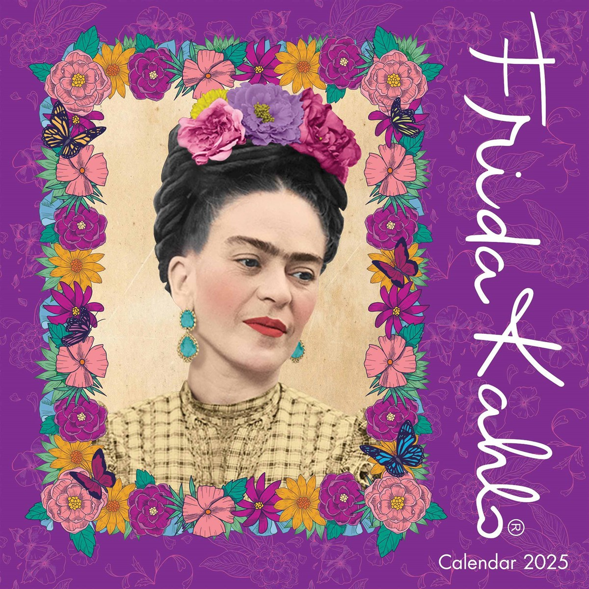Frida Kahlo Calendar 2025 throughout Frida Kahlo 2025 Calendar Printable