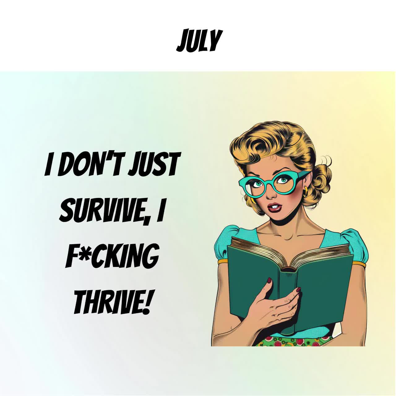 Funny 2025 Wall Calendar, Swearing Calendar, Gift For Her, Humorous Wall Decor, Monthly Planner, Pin Up Girls, Retro Aesthetic Wall Calendar throughout Unapologetically Smutty 2025 Calendar Printable