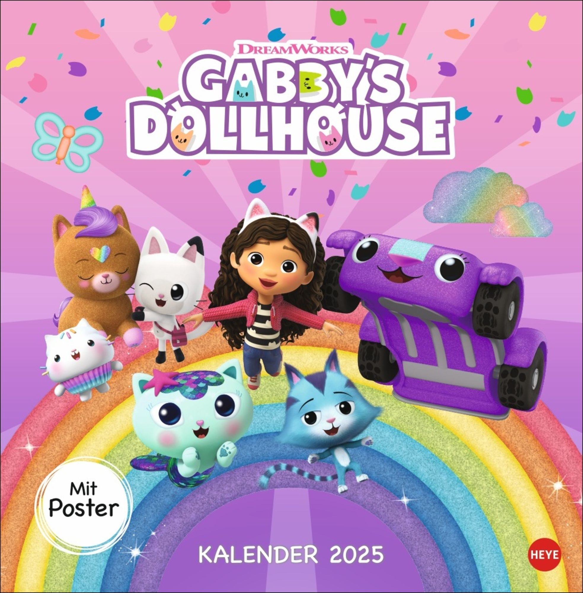 Gabby&amp;#039;S Dollhouse Broschurkalender 2025 - Wandkalender with regard to Gabbys Dollhouse 2025 Calendar Printable