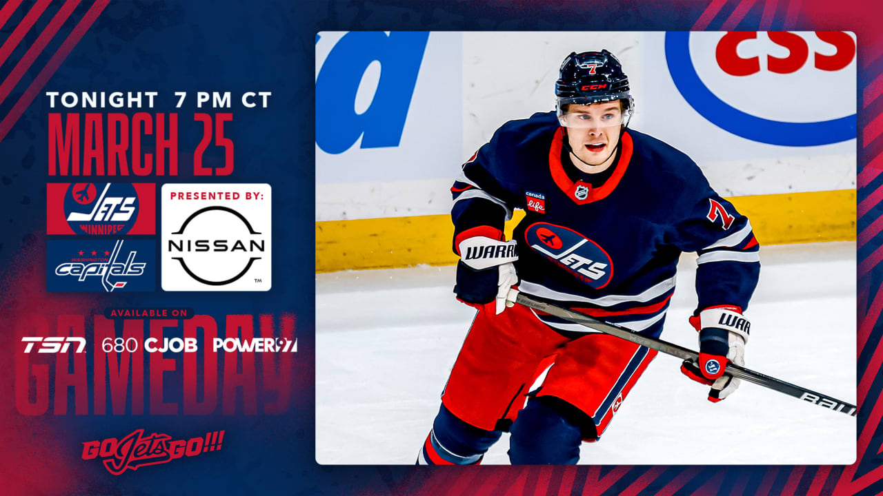 Gameday: Capitals At Jets | Winnipeg Jets in NHL Alex Ovechkin 2025 Calendar Printable