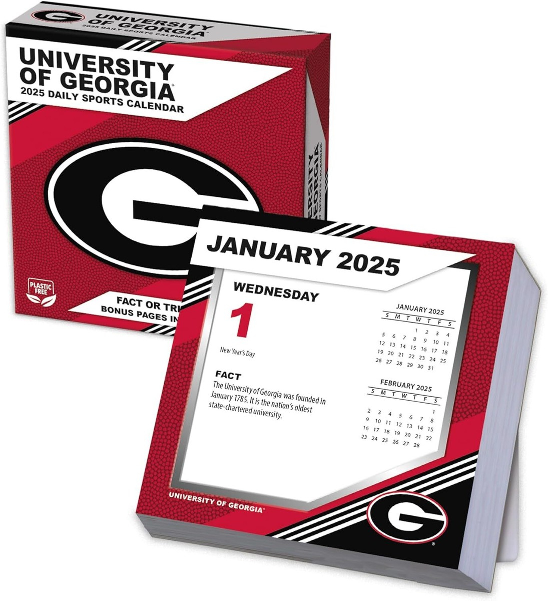 Georgia Bulldogs - 2025 Calendar - Brand New - 53007 | Ebay with Georgia Wild and Scenic 2025 Calendar Printable