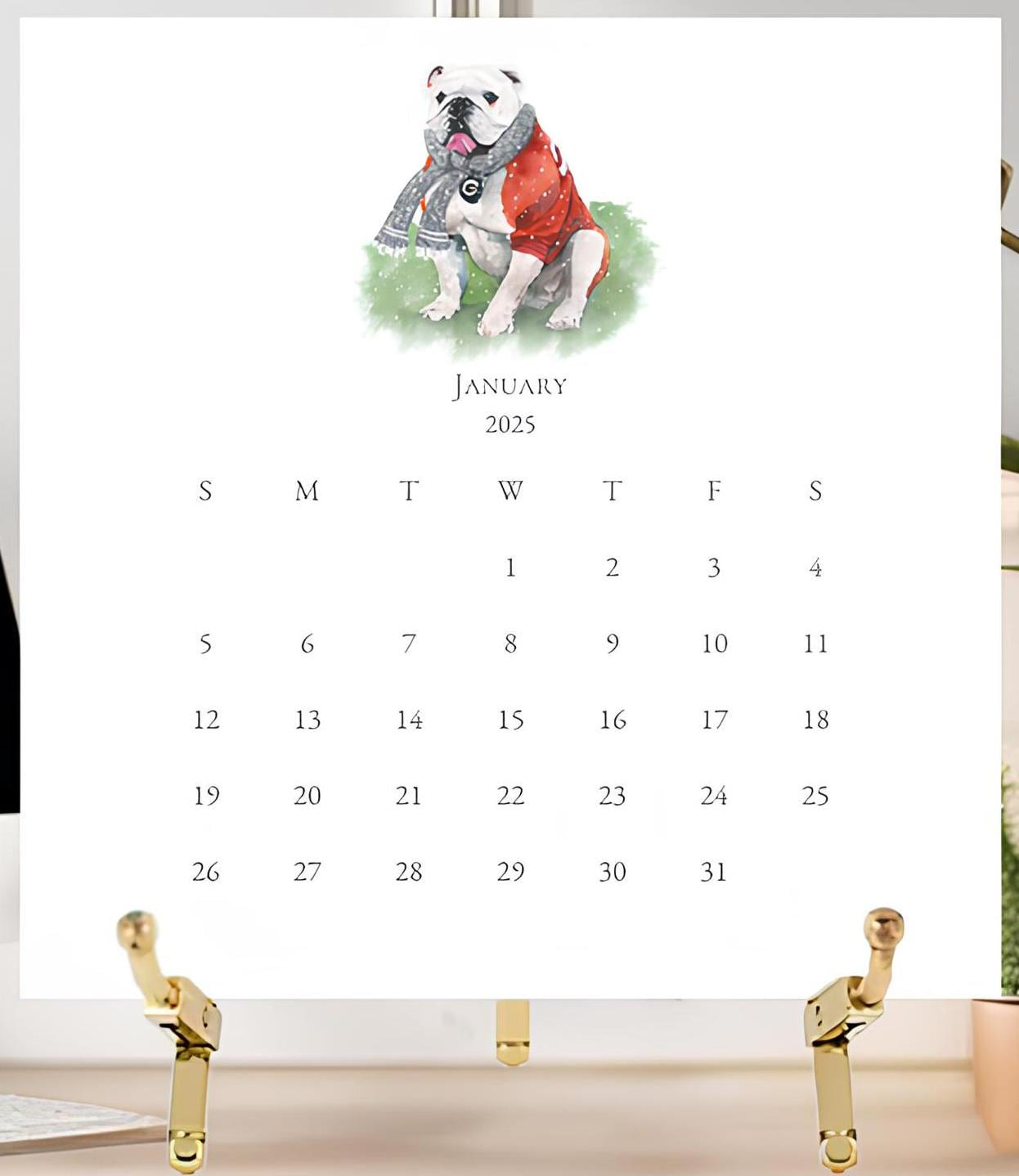 Georgia Calendar - Etsy with regard to Georgia Wild and Scenic 2025 Calendar Printable