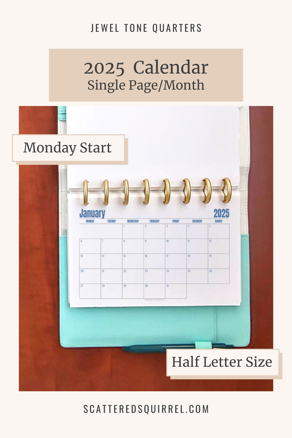 Get Your 2025 Calendars Now!!! - Scattered Squirrel inside Treehouses 2025 Calendar Printable