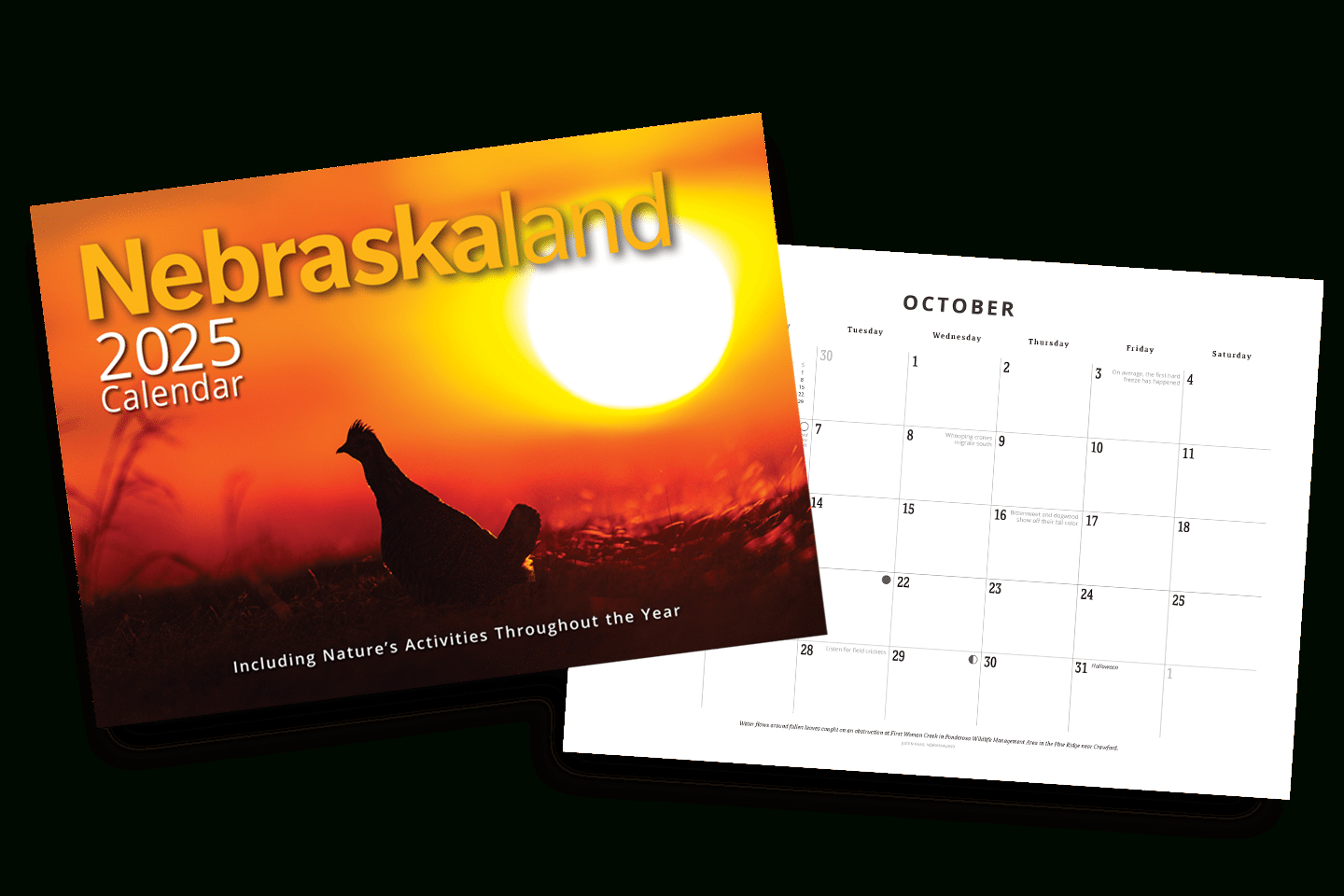 Give The Gift Of Outdoor Adventure | Nebraska Game &amp;amp; Parks inside Nebraska Wild and Scenic 2025 Calendar Printable