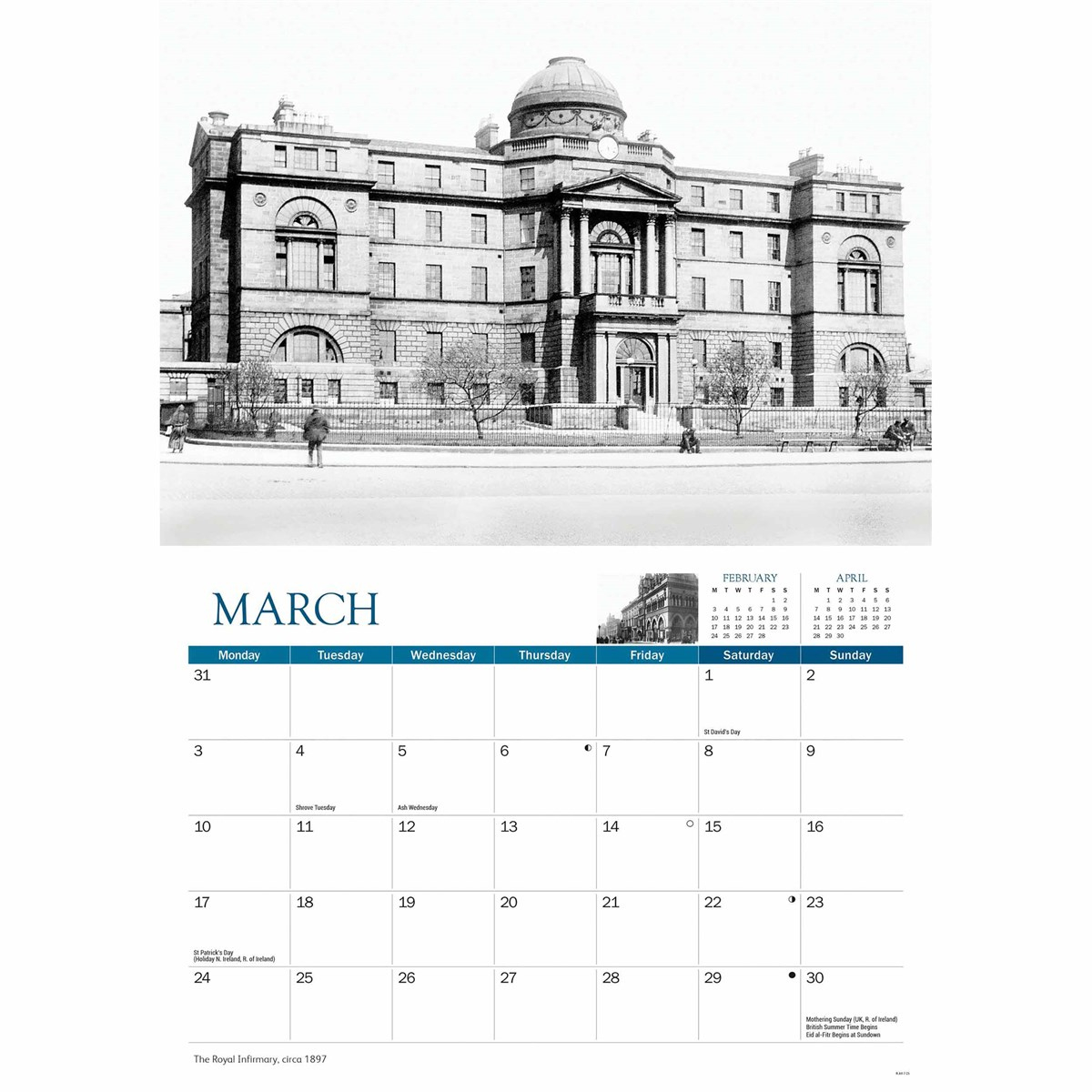 Glasgow Memories A4 Calendar 2025 inside Glasgow 2025 Calendar Printable