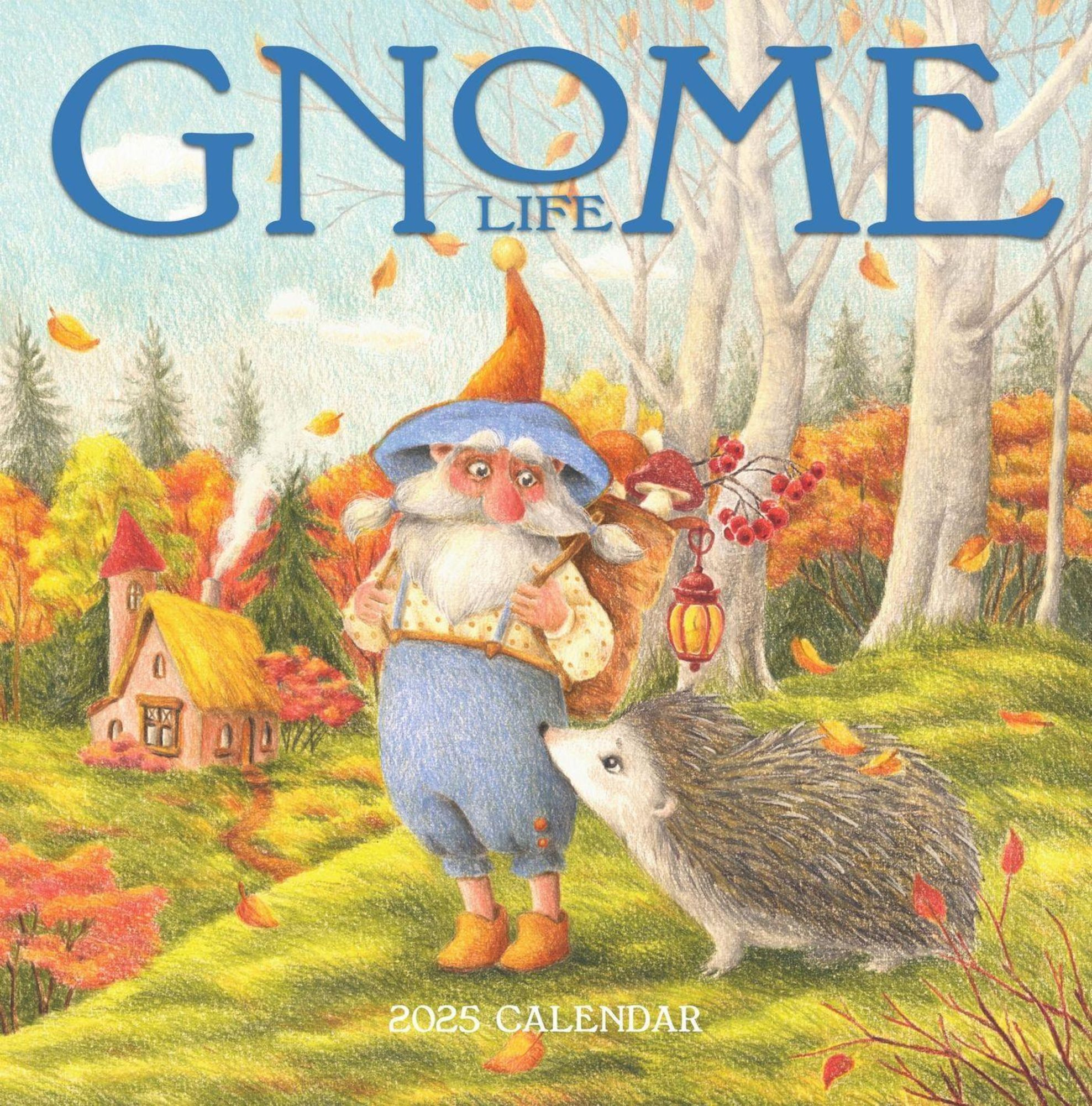 Gnome Life Wall Calendar 2025 within Gnome Life 2025 Calendar Printable