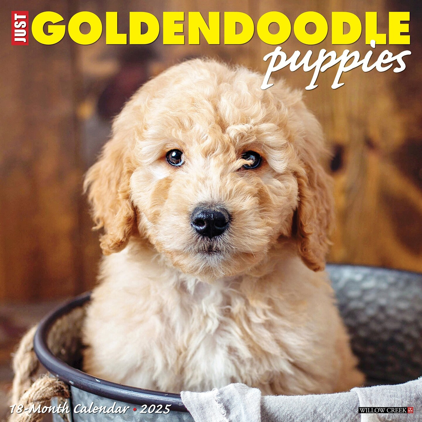 Goldendoodle Puppies 2025 Wall Calendar | Michaels pertaining to Crossbreeds 2025 Calendar Printable