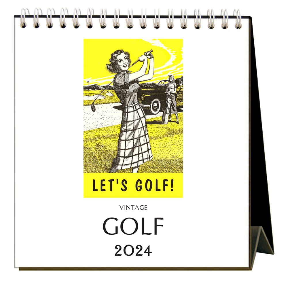 Golf throughout Golf Crazy By Gary Patterson 2025 Calendar Printable
