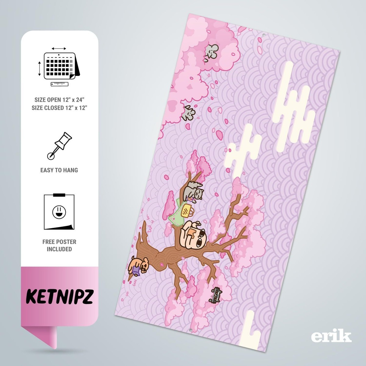 Grupo Erik Wall Calendar 2025 - Ketnipz | 12&amp;quot; X 12&amp;quot; Square for Ketnipz 2025 Calendar Printable
