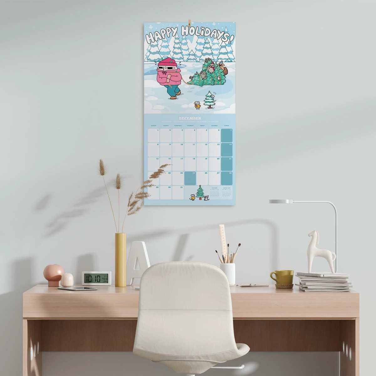 Grupo Erik Wall Calendar 2025 - Ketnipz | 12&amp;quot; X 12&amp;quot; Square inside Ketnipz 2025 Calendar Printable