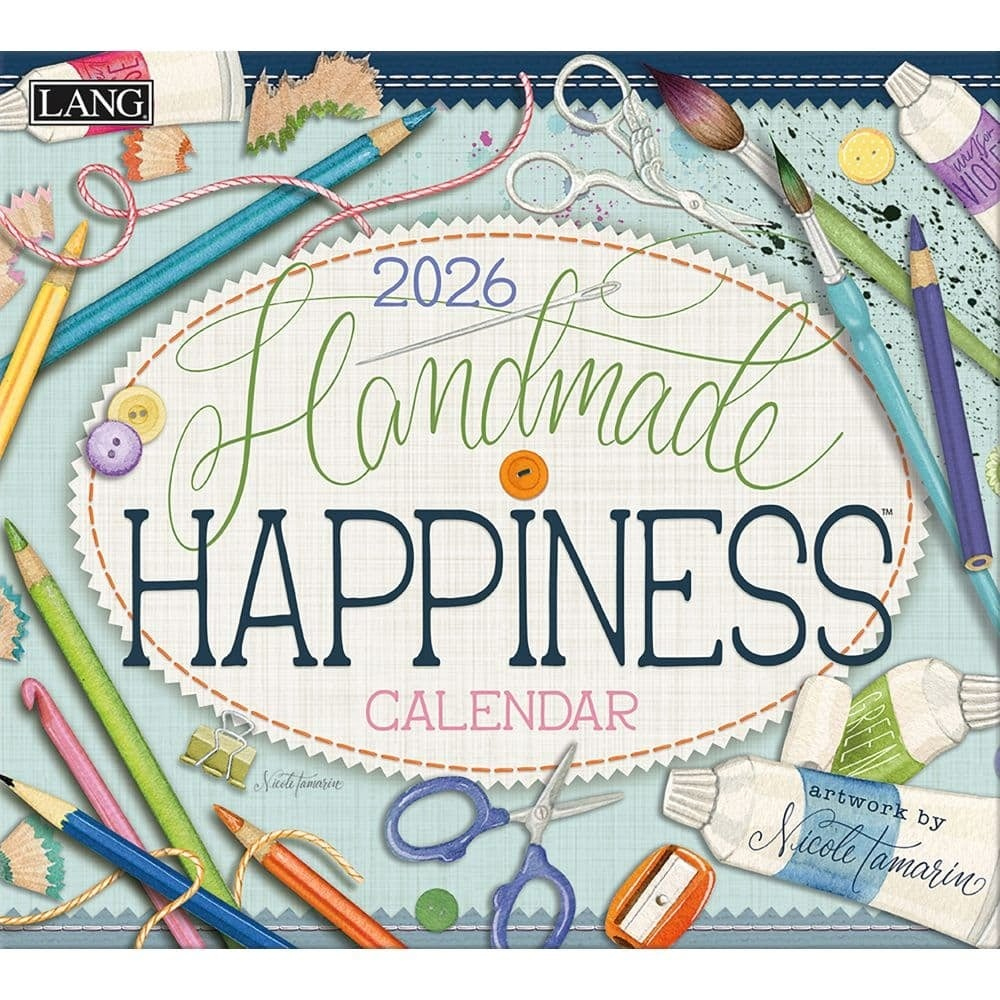 Handmade Happiness Kalender 2026 pertaining to Handmade Happiness By Nicole Tamarin 2025 Calendar Printable