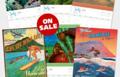 Hawaiian Calendars 2024 – Deluxe Wall Hawaii Calendars – Island for Experience Aloha Ray Art 2025 Calendar Printable