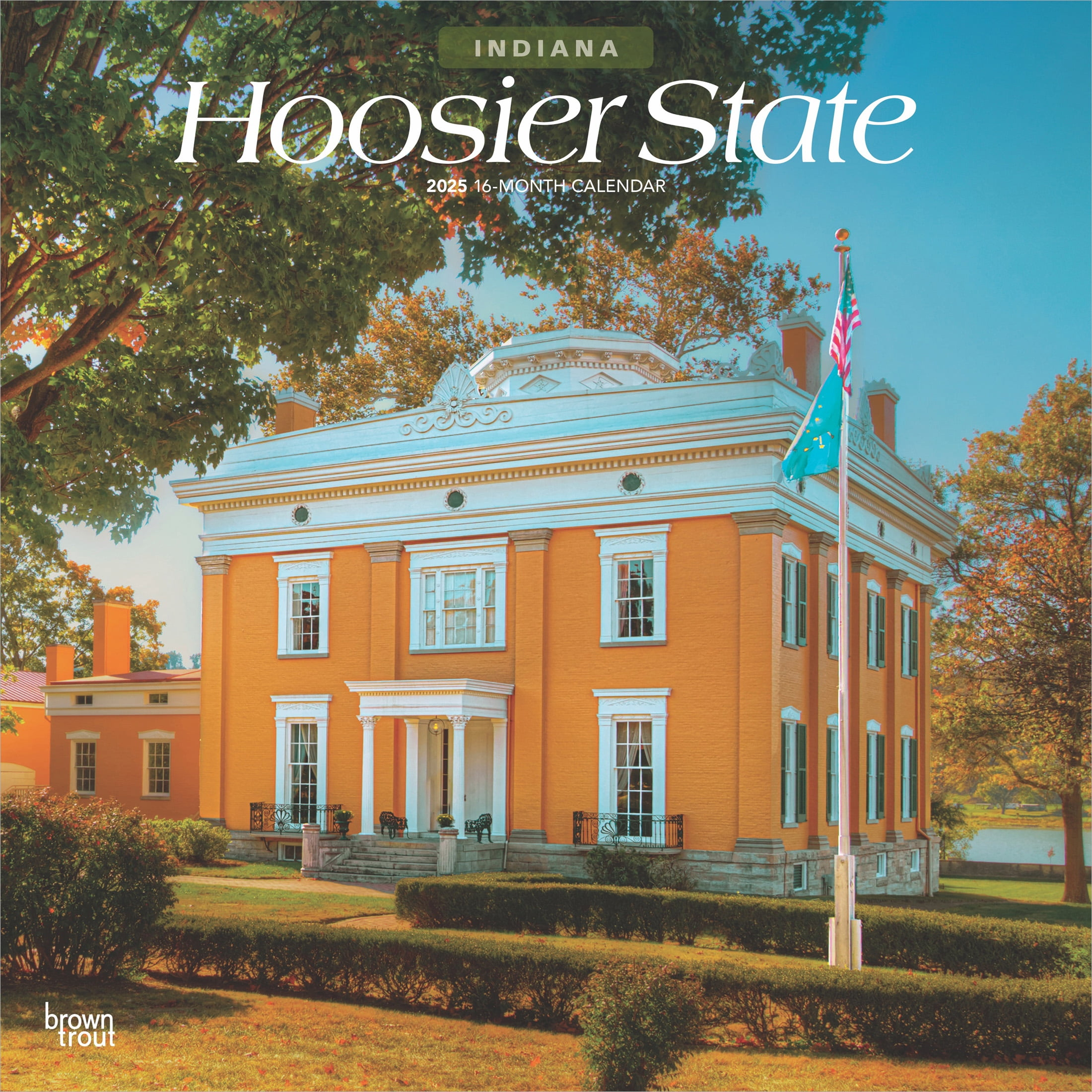 Hoosier State | Indiana Places | 2025 12X24&amp;quot; (Hanging) Wall Calendar | Browntrout with regard to Indiana Wild and Scenic 2025 Calendar Printable