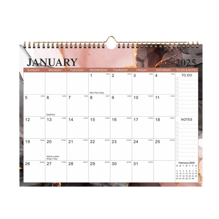 North Dakota Horizons 2025 Calendar Printable