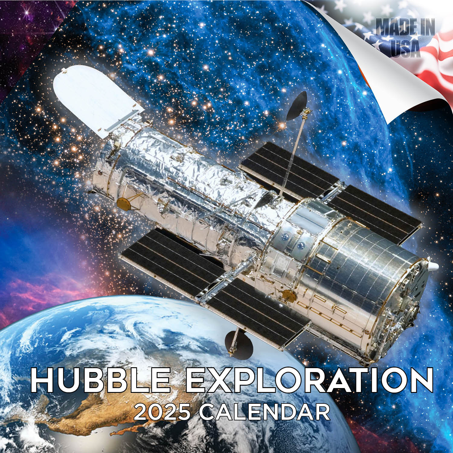 Hubble Exploration Calendar | Pet Prints Inc within Hubble Space 2025 Calendar Printable