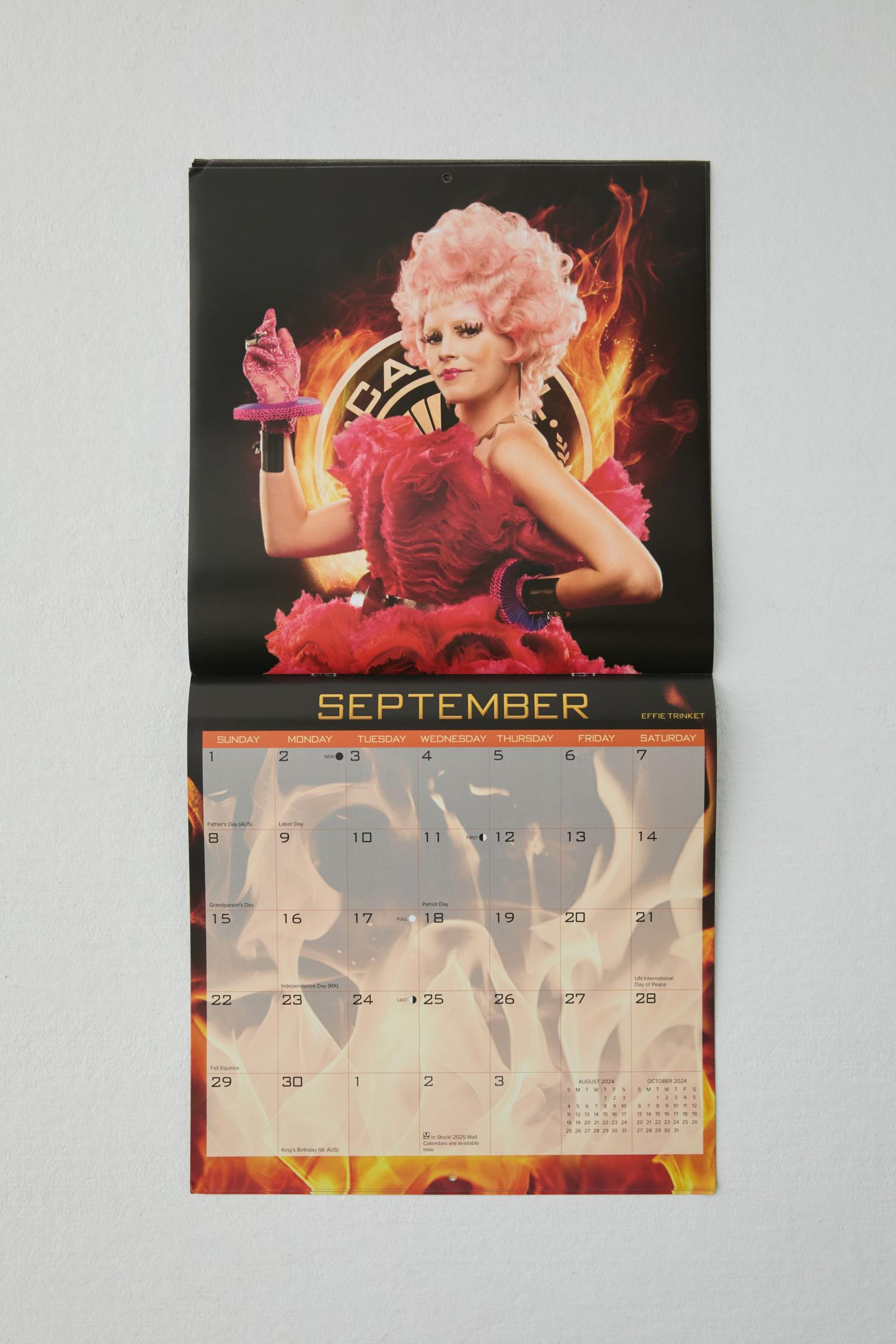 Hunger Games 2025 Wall Calendar | Urban Outfitters Australia regarding Hunger Games 2025 Calendar Printable