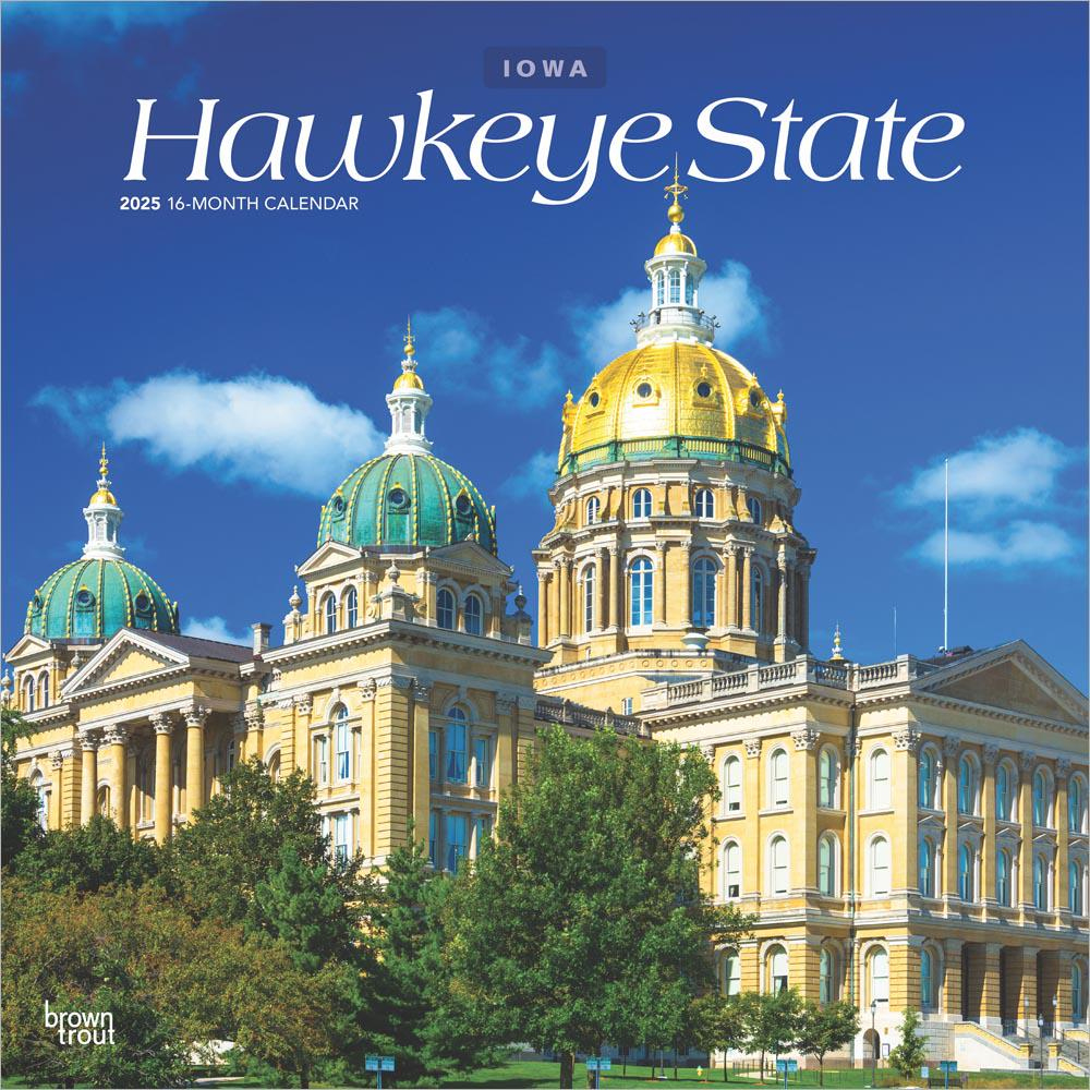 Iowa Calendar - Etsy inside Hawkeye State Iowa Places 2025 Calendar Printable