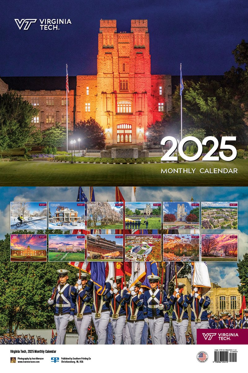 Ivan Morozov On X: &amp;quot;The Virginia Tech 2025 Wall Calendar Is Here. I with COL Virginia Tech Hokies 2025 Calendar Printable
