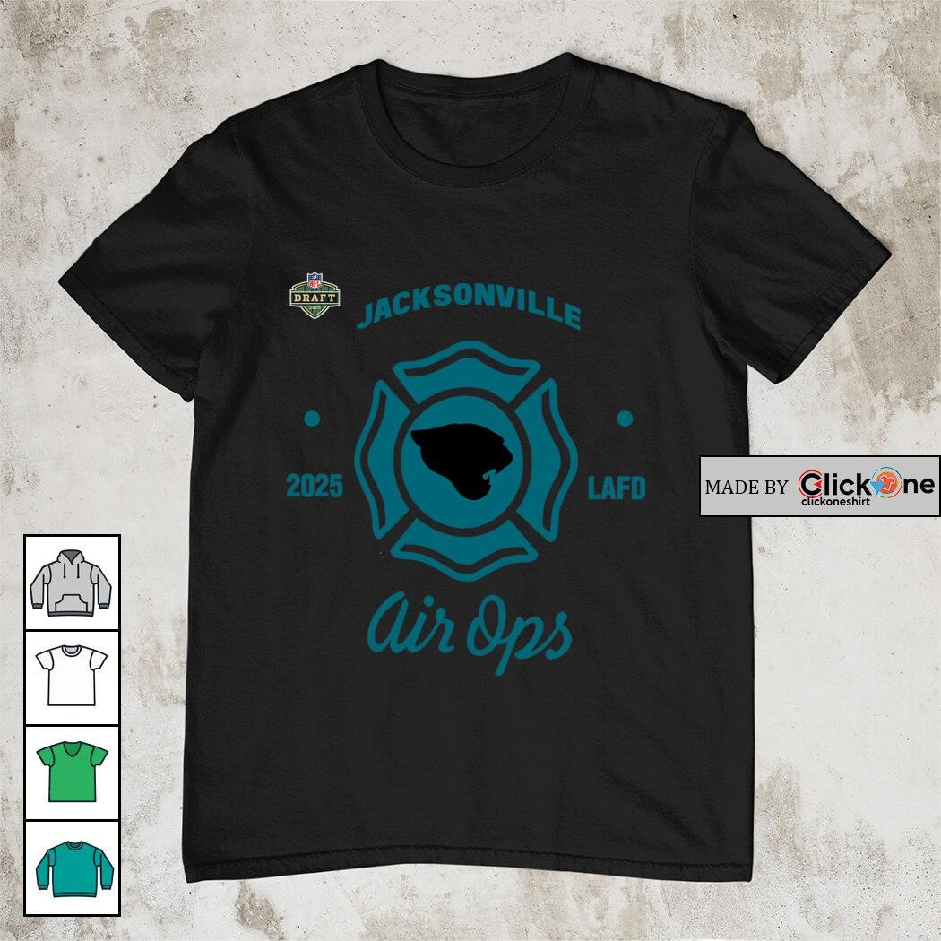 Jacksonville Jaguars Nfl Draft Air Ops 2025 Shirt, Hoodie, Sweater with NFL Jacksonville Jaguars 2025 Calendar Printable