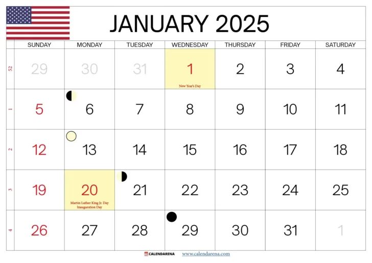 New Orleans 2025 Calendar  Printable