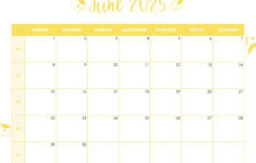 June 2025 Calendars – 107 Free Printables | Printabulls throughout Show Me The Calendar Month Of June 2025