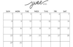 June 2025 Calendars – 107 Free Printables | Printabulls with regard to Cute June 2025 Calendar Printable