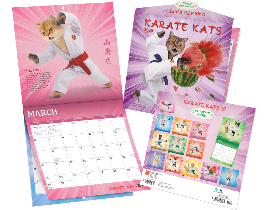 Karate Kats | Official Page with regard to Karate Cats 2025 Calendar Printable