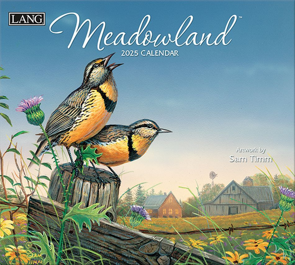 Lang Calendar - 2025 - Meadowland - Sam Timm inside Meadowland By Sam Timm 2025 Calendar Printable