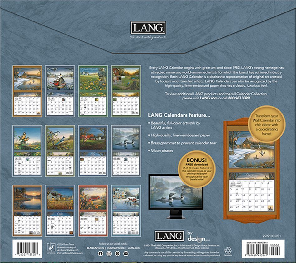 Lang Calendar - 2025 - Meadowland - Sam Timm regarding Meadowland By Sam Timm 2025 Calendar Printable