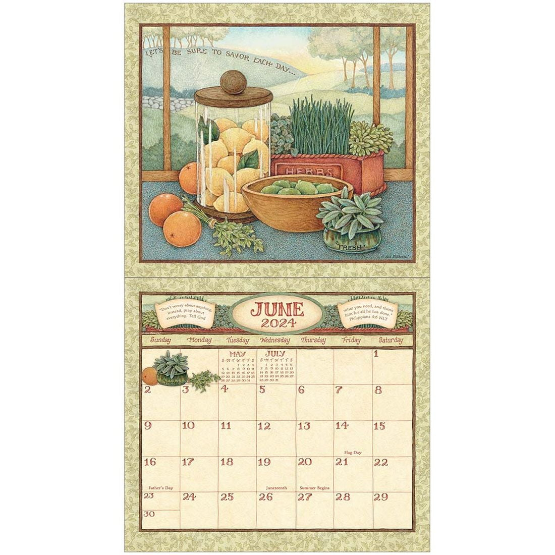 Legacy Publishing 13.66 X 12 In. Faithful Moments Wall Calendar for Faithful Moments Blowers 2025 Calendar Printable