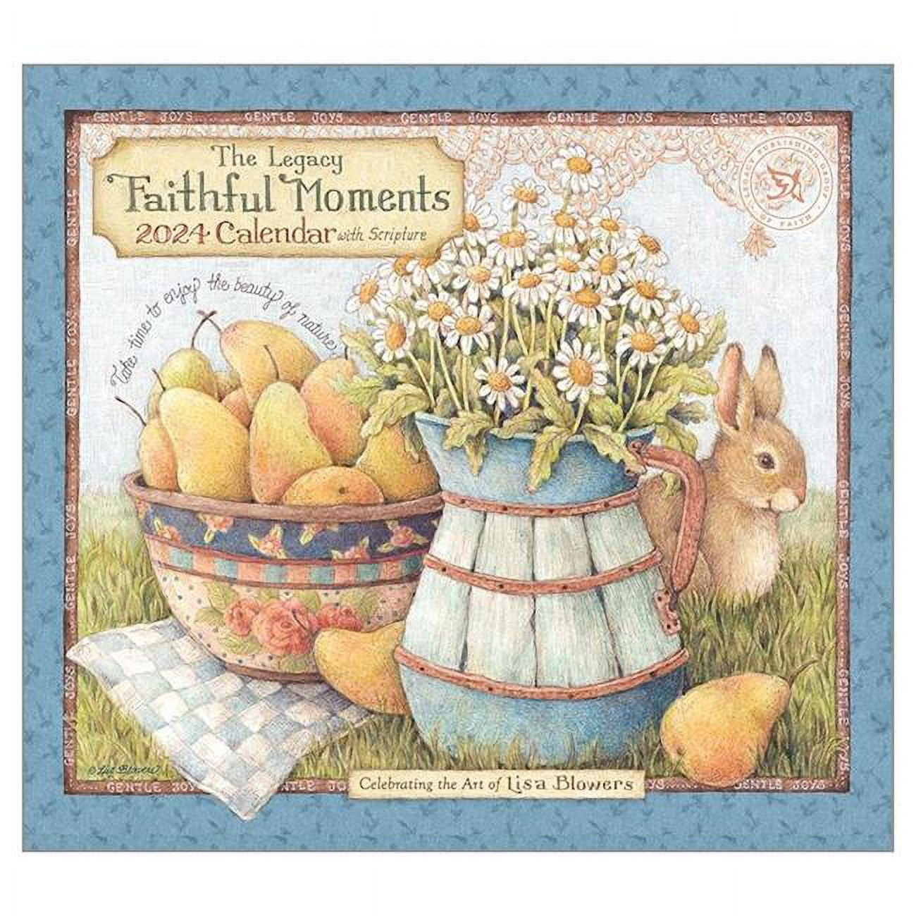 Legacy Publishing 13.66 X 12 In. Faithful Moments Wall Calendar with regard to Faithful Moments Blowers 2025 Calendar Printable