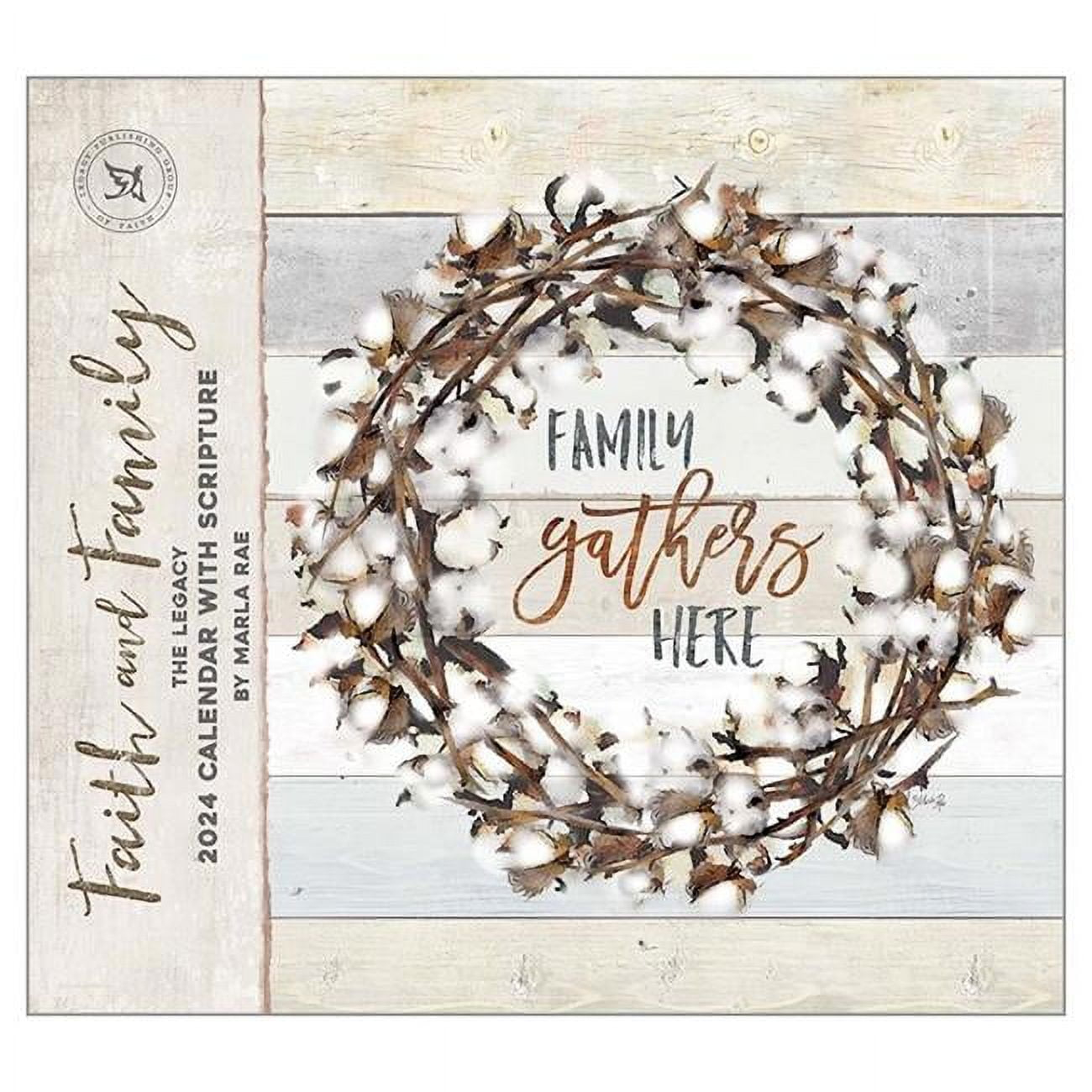 Legacy Publishing Group, Faith And Family 2024 Wall Calendar for Words to Live By Marla Rae 2025 Calendar Printable