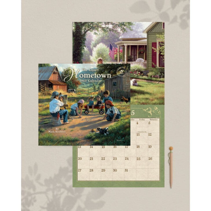 Home On the Range By Mark Keathley 2025 Calendar Printable