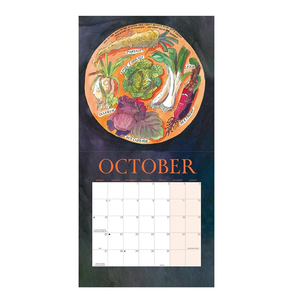 Matthew Rice Watercolours Year In The Country 2025 Calendar with regard to Wine Country 2025 Calendar Printable