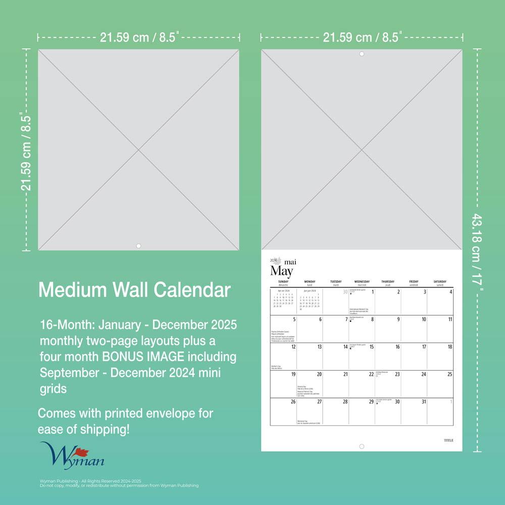 Maud Lewis Official | 2025 8.5 X 8.5 Inch Monthly Medium Wall intended for Lewis 2025 Calendar Printable
