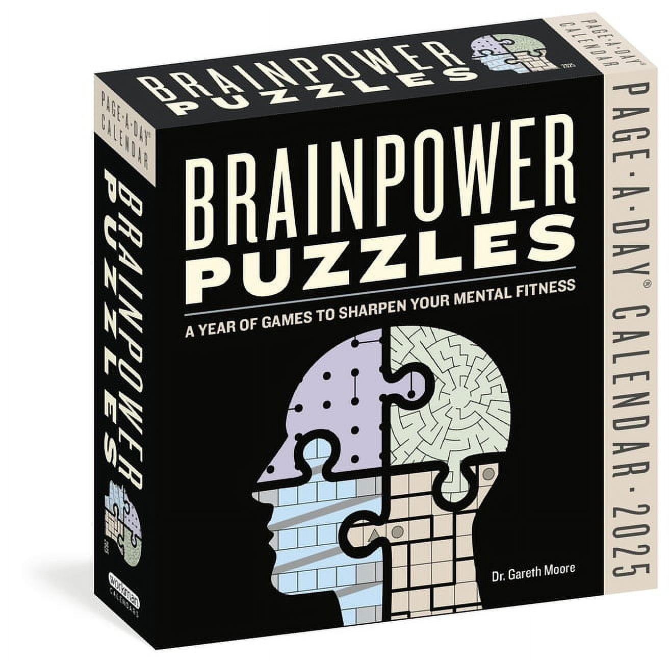 Mensa(R) 365 Brain Puzzlers Page-A-Day(R) Calendar 2025: Word inside Mensa Brain Puzzlers 2025 Calendar Printable