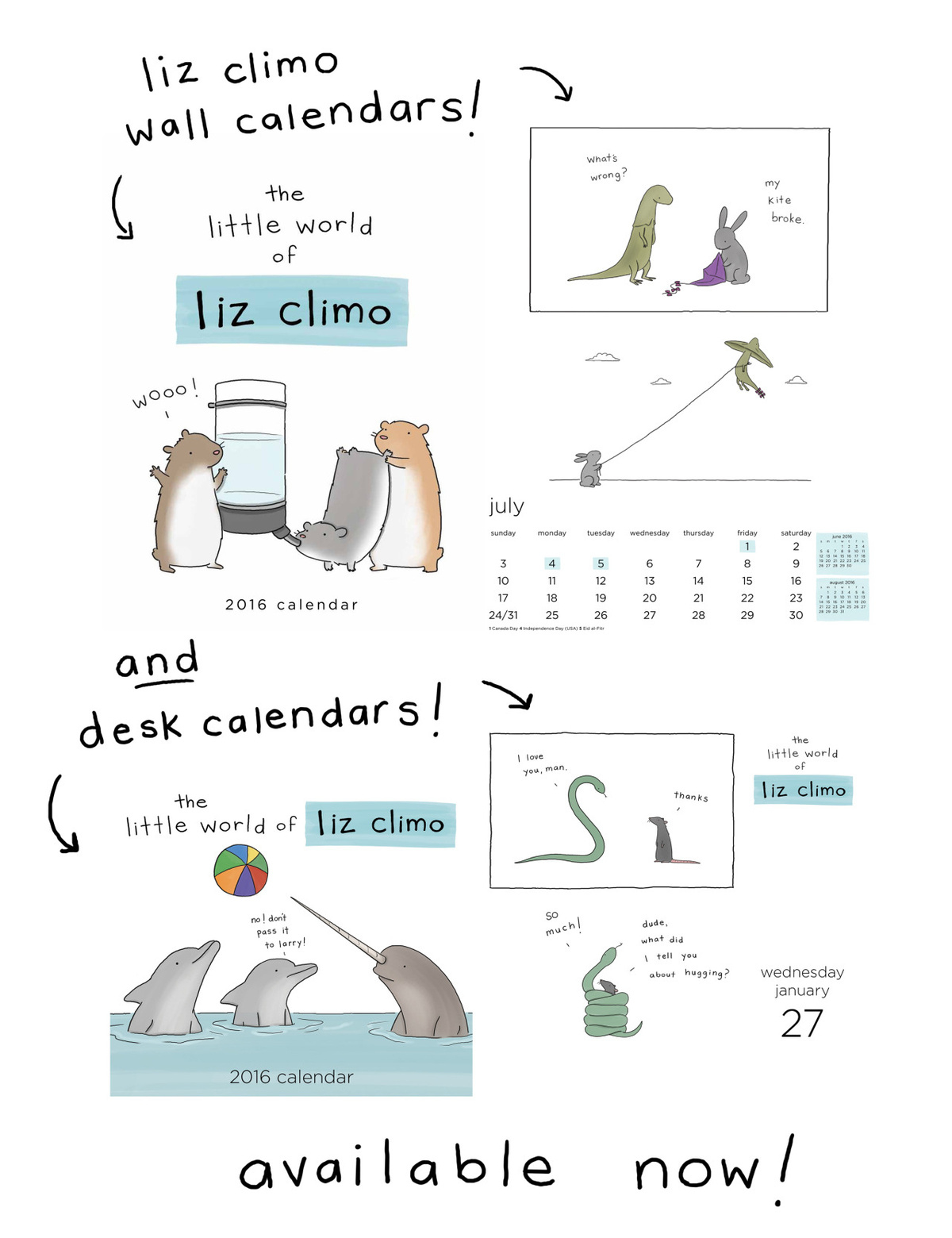Merchandise - Liz Climo regarding Liz Climo 2025 Calendar Printable