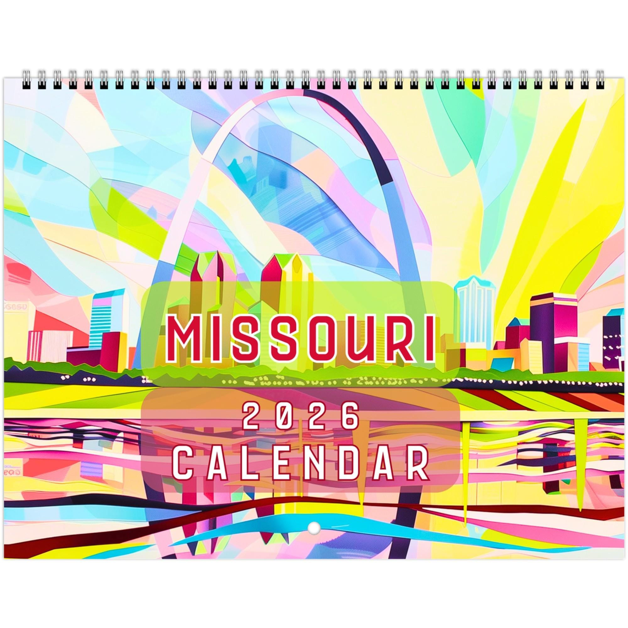 Missouri Calendar - Etsy inside Missouri Wild And Scenic 2025 Calendar Printable