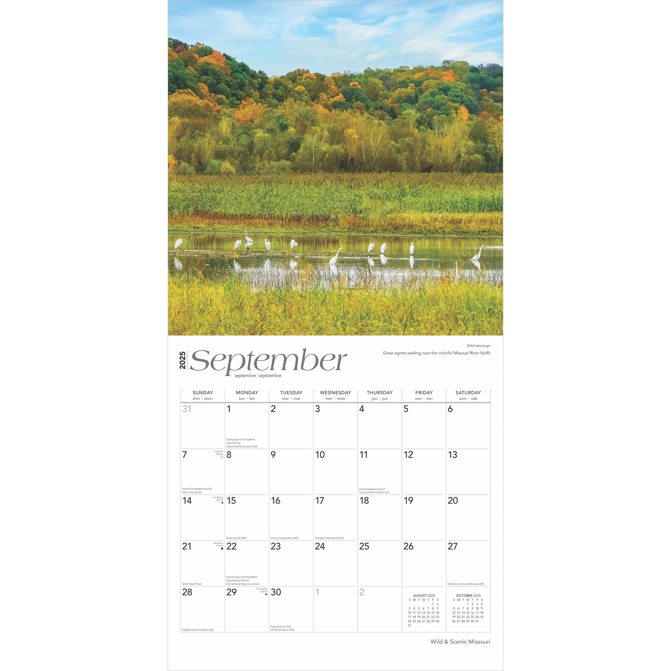 Missouri Wild &amp;amp; Scenic | 2025 12X24&amp;quot; (Hanging) Wall Calendar | Browntrout pertaining to Missouri Wild And Scenic 2025 Calendar Printable