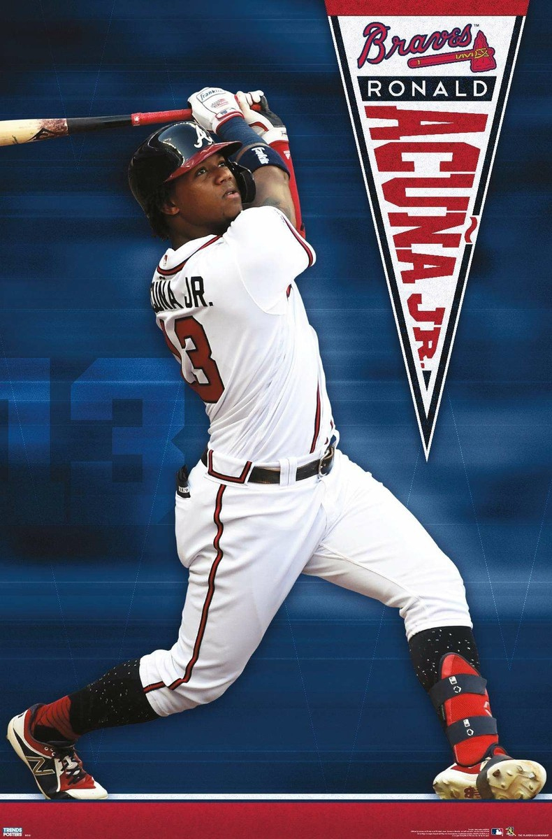 Mlb Atlanta Braves - Ronald Acuã±A Jr | Ebay within MLB Ronald Acuna Jr 2025 Calendar Printable