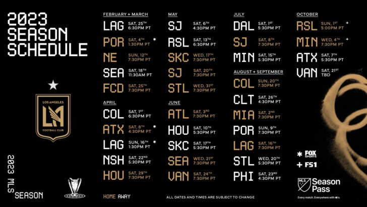 MLS Atlanta United 2025 Calendar Printable