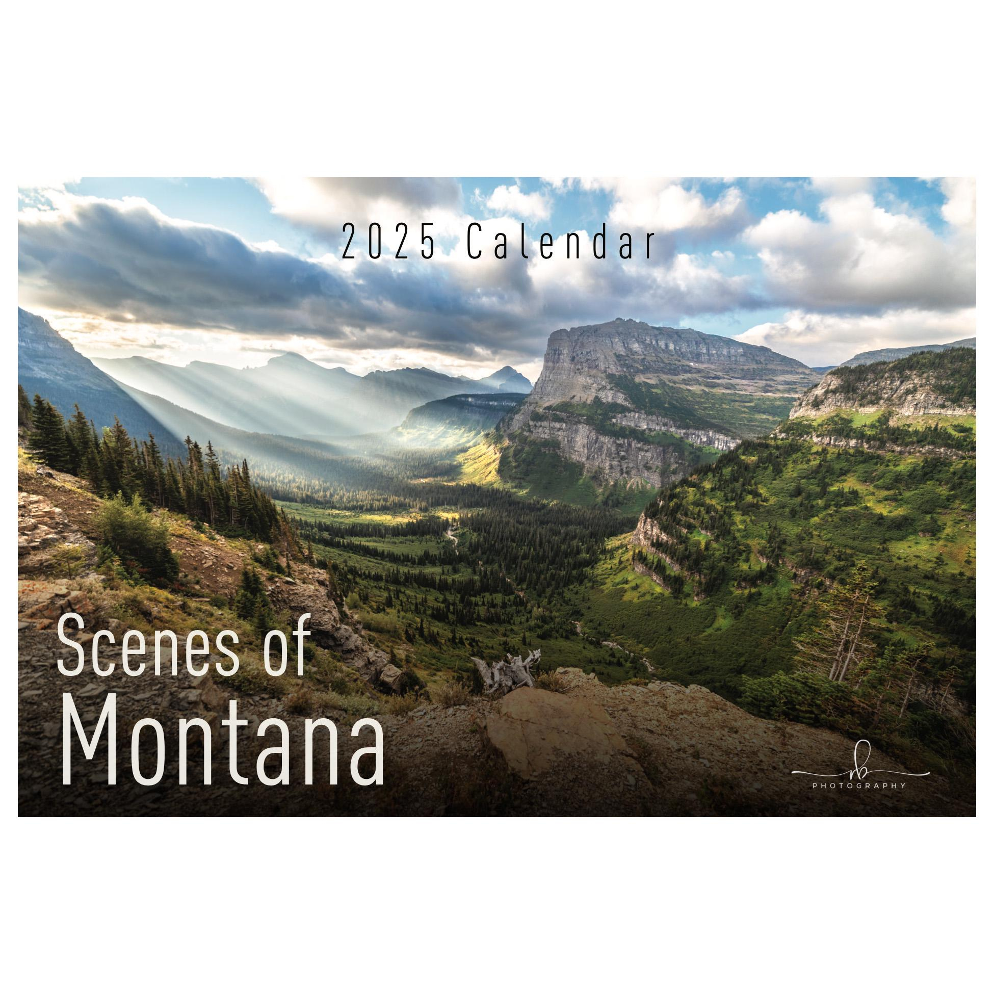 Montana Calendars - Etsy regarding Montana Wild and Scenic 2025 Calendar Printable