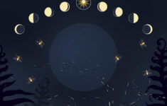 Moon Calendar 2025 — Pip And Pod Paper Designs pertaining to June 2025 Moon Calendar