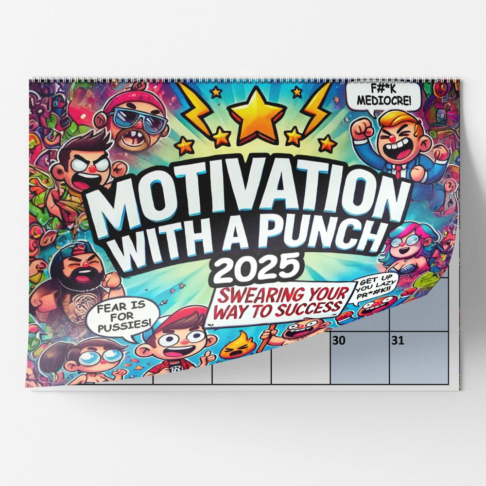 Motivation Calendar 2025 - Hilarious Designs To Make Every Day Fun with regard to Demotivational 2025 Calendar Printable